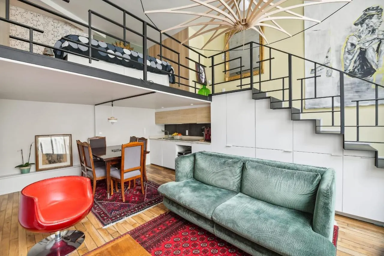 L'Atypique Loft De La Rue Des Plantes Apartment Paris